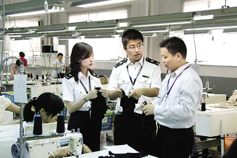 去年進(jìn)口服裝質(zhì)量安全不合格率為5.87%