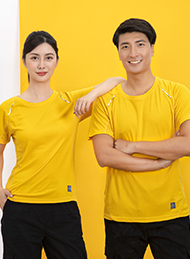 黄色速干T恤